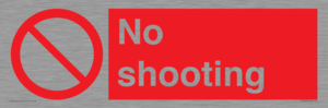 No shooting